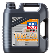 Load image into Gallery viewer, LIQUI MOLY Leichtlauf Performance 10W-40 4L.