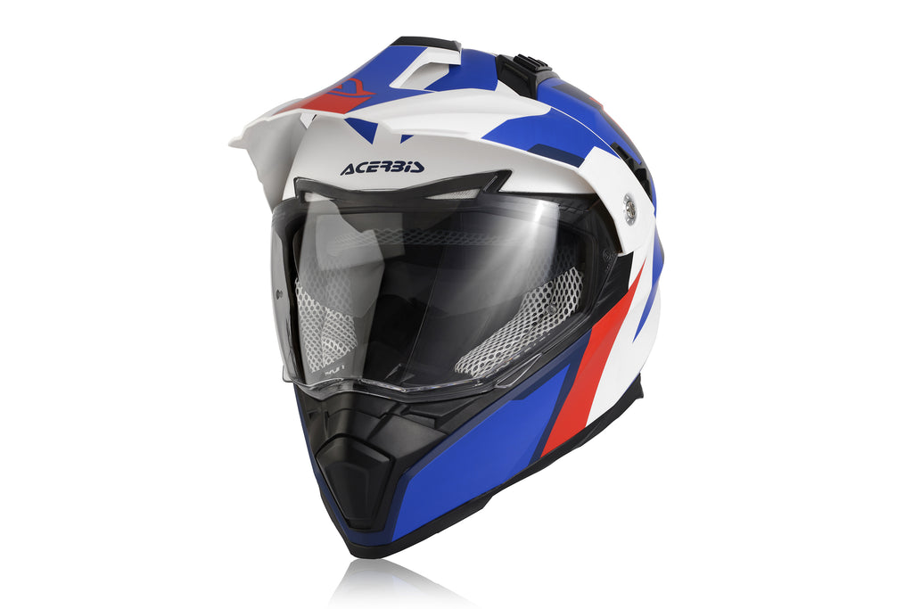 ACERBIS Helmet Flip FS -606- White/Blue/Red