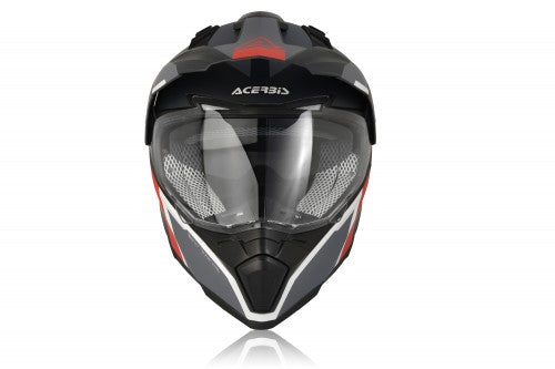 ACERBIS Helmet Flip FS - 606 - Grey/Red