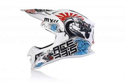 ACERBIS Helmets Profile 4 White-Blue-Red