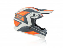 Load image into Gallery viewer, ACERBIS Helmet Kid Steel Orange-Grey