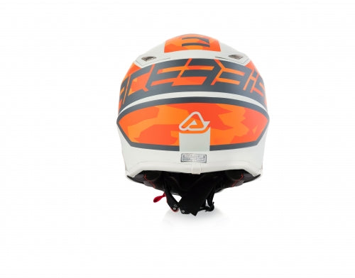 ACERBIS Helmet Kid Steel Orange-Grey