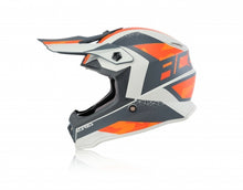 Load image into Gallery viewer, ACERBIS Helmet Kid Steel Orange-Grey