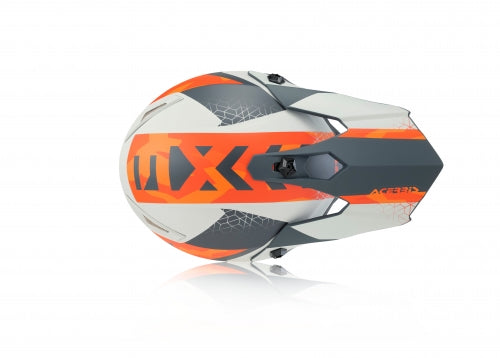 ACERBIS Helmet Kid Steel Orange-Grey