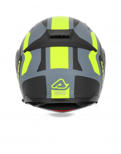 ACERBIS Helmet Rederwel  - Grey/Yellow -