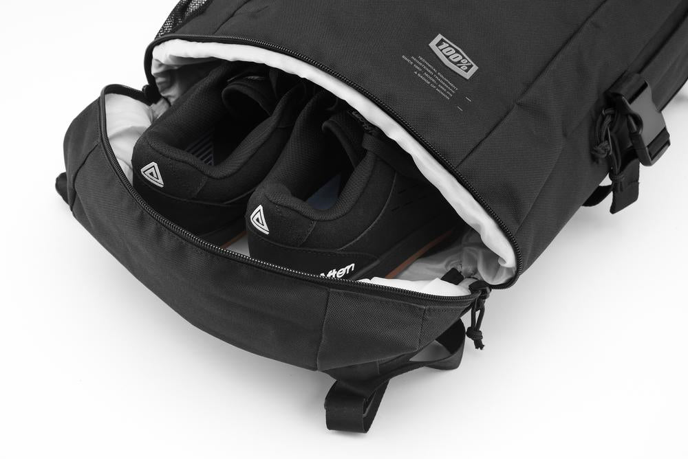 100% TRANSIT Backpacks Black