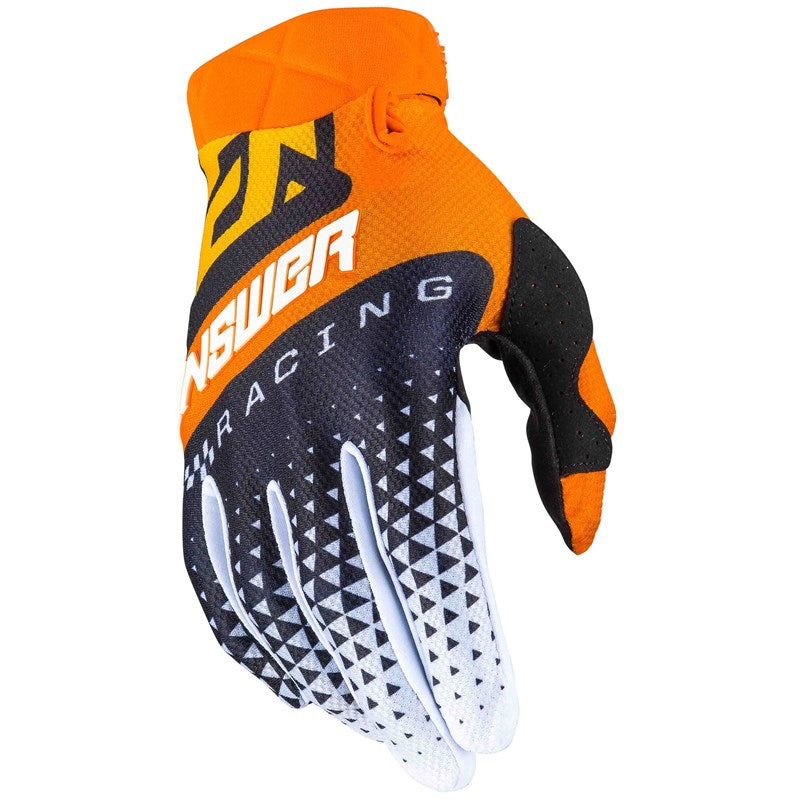 ANSWER AR3 KORZA GLOVE ORANGE-BLACK-BUS