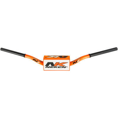 NEKEN Orange-White Oversized K-Bar Handlebar