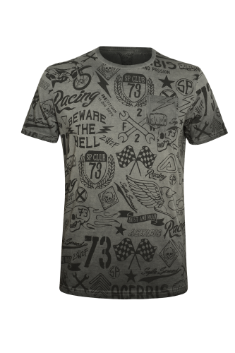 ACERBIS T-Shirt SP Club Street Graphite