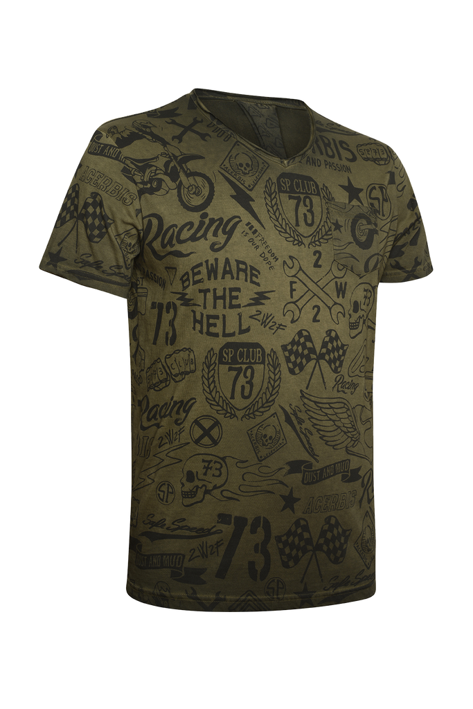 ACERBIS T-shirt V SP Club Street Urban Green