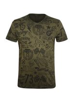 Load image into Gallery viewer, ACERBIS T-shirt V SP Club Street Urban Green