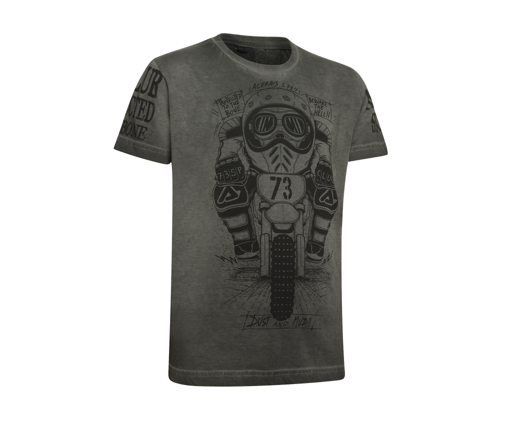 ACERBIS T-Shirt SP Shield Kid Graphite