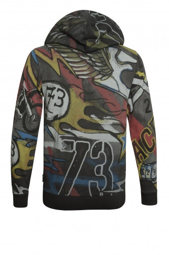 ACERBIS Sweatshirt SP Club Paint GRY-DRK GRY