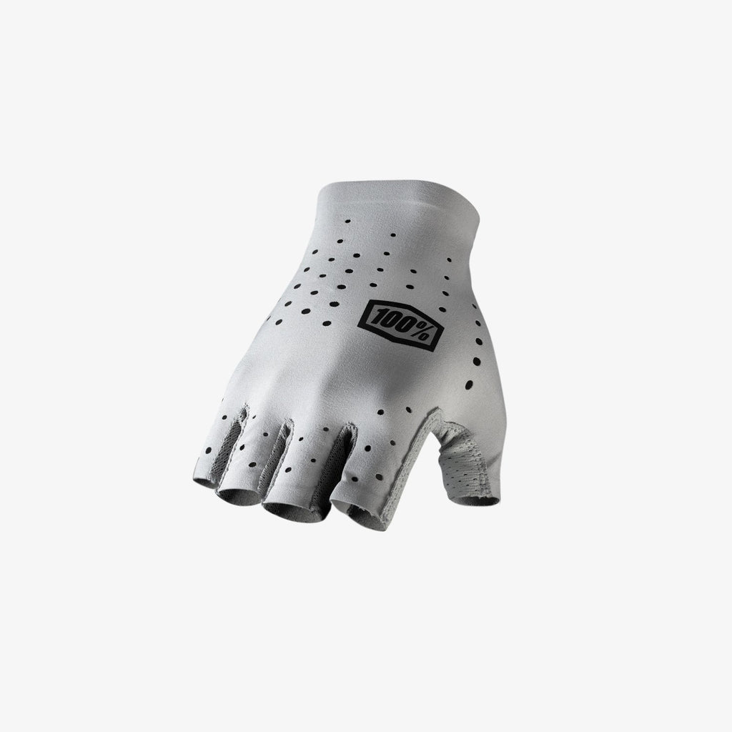 100% SLING Bike Short Finger Gloves Grey