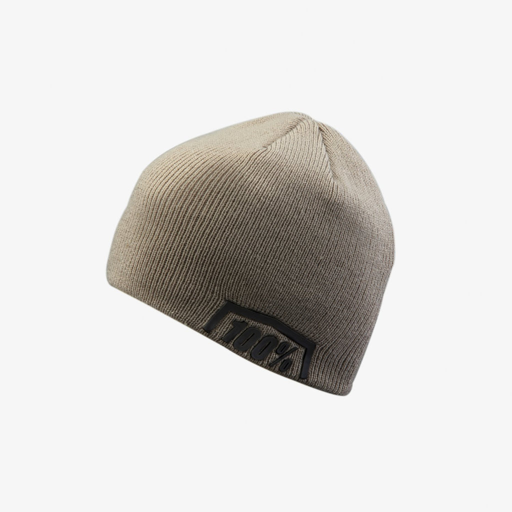 100% ESSENTIAL Beanie Warm Grey