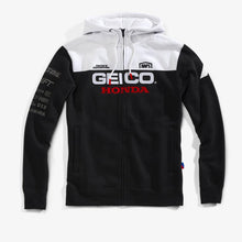 Load image into Gallery viewer, 100% TAILHOOK Hooded Zip Sweatshirt GEICO-HONDA-100% Black