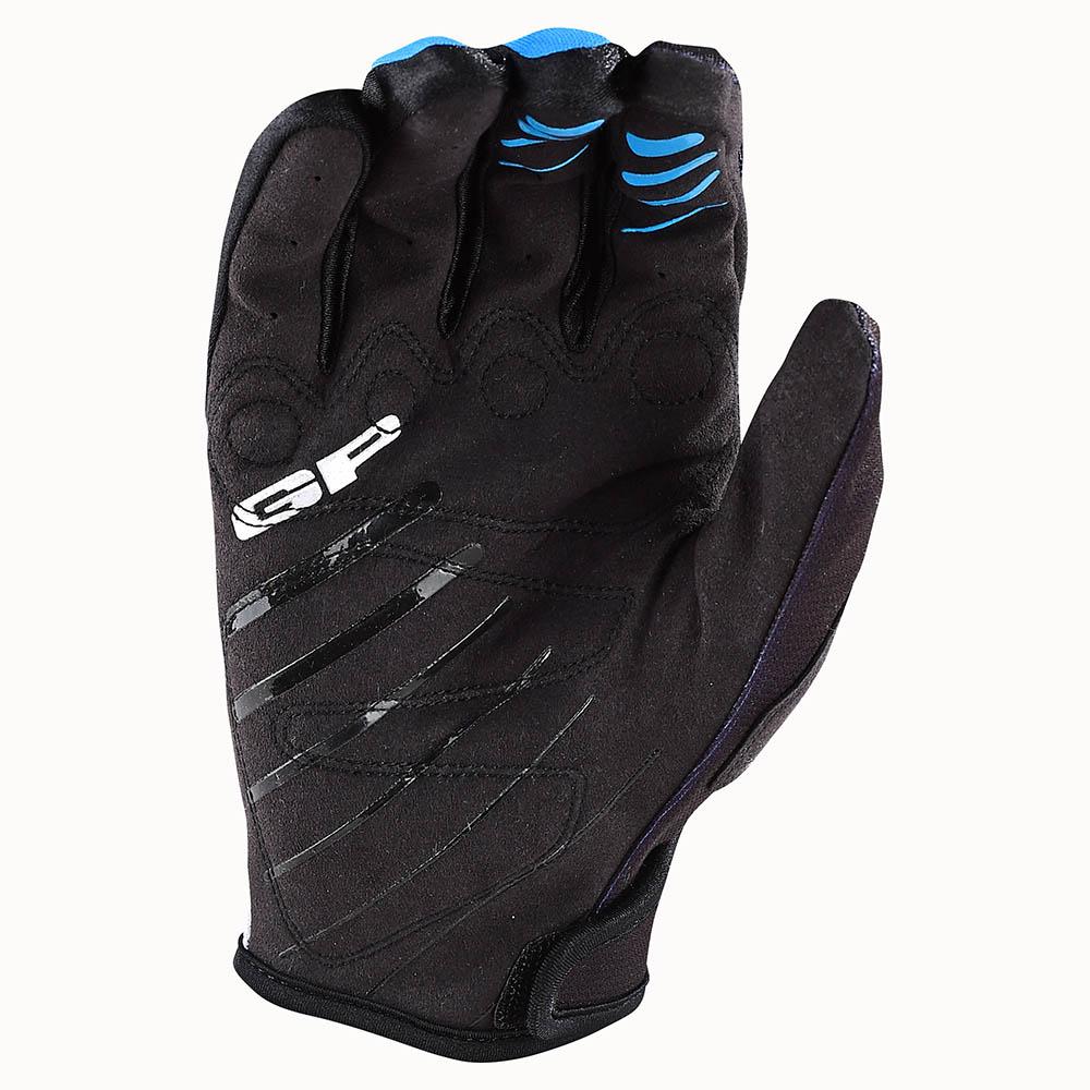 TLD GP Gloves YAMAHA Black - Cyan