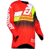 ANSWER ELITE KORZA JERSEY RED-WHITE-HYPER-ACID