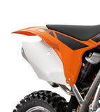 KTM FILTER BOX PART REAR WHITE