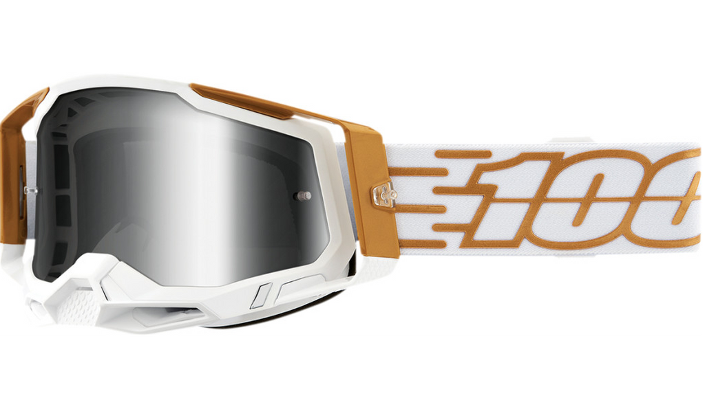 100% RACECRAFT 2 Goggle Mayfair - Silver Mirror