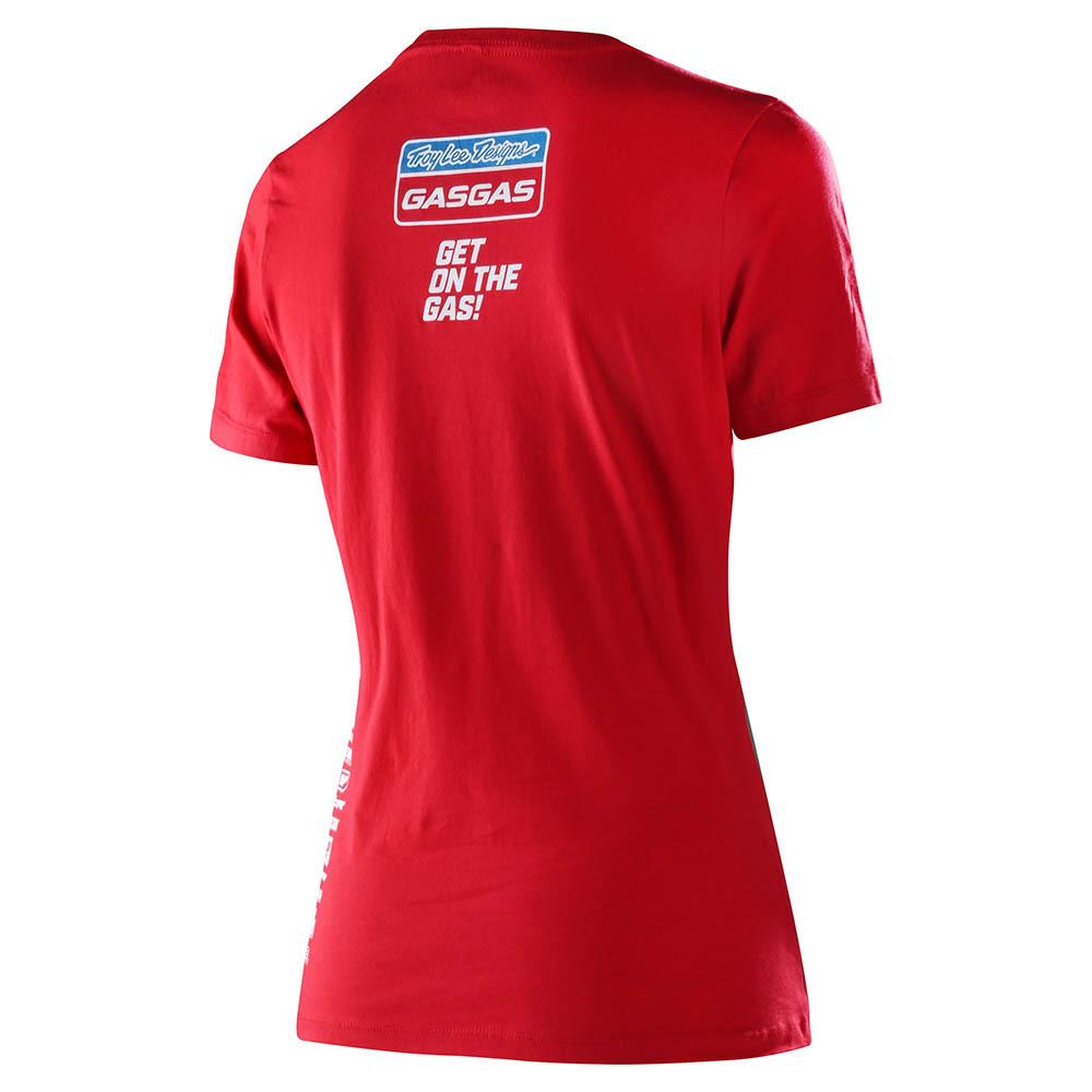 TLD GASGAS Team Womens Tee Red