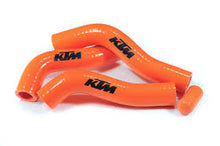 Load image into Gallery viewer, KTM RADIATOR HOSE KIT ORANGE 250F