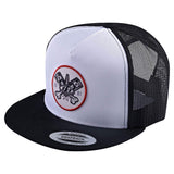 TLD Piston Snapback Hat Bone Black