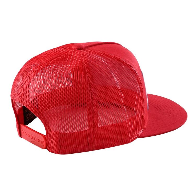 TLD GASGAS Team Snapback Stock Hat; Red OSFA