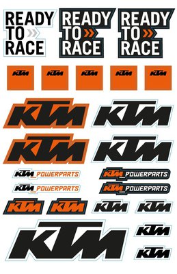 KTM STICKER BOW KIT