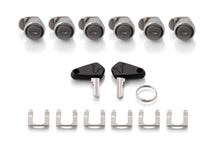 Load image into Gallery viewer, SW MOTECH TRAX lock set. 6 matching locks, 2 keys. Simultaneous locking