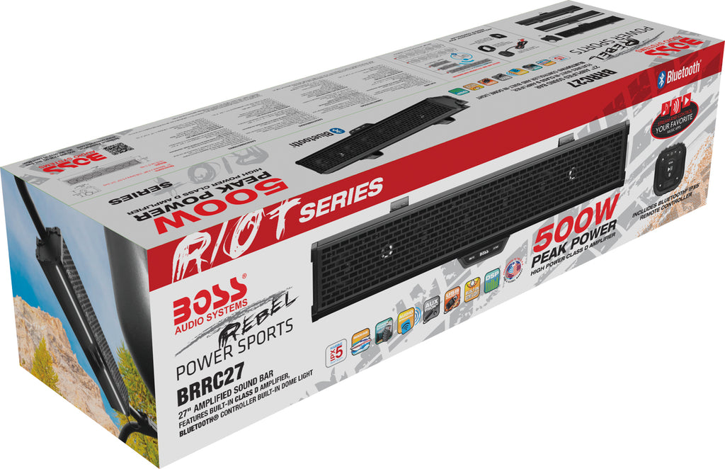 BOSS 27" BT SOUNDBAR SYSTEM