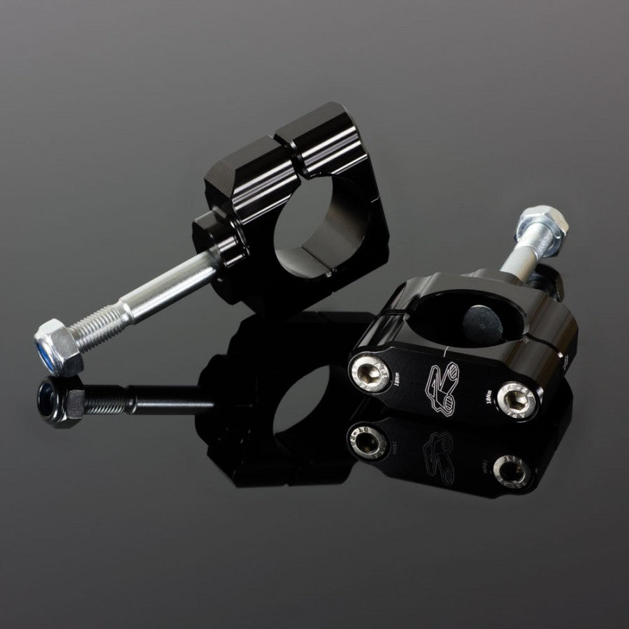 Renthal 36Tech Handlebar Mounts w- 5 mm Offset for YZ