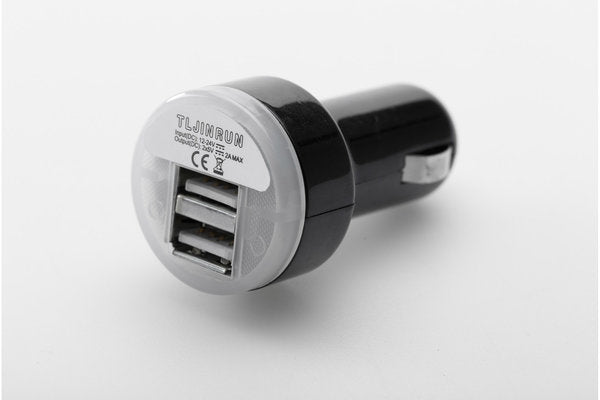 SW MOTECH Double USB power port for cigarette lighter socket. 2.000 mA. 12 V